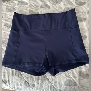 Fabletics Women’s Large Navy Blue Spandex Athletic Shorts